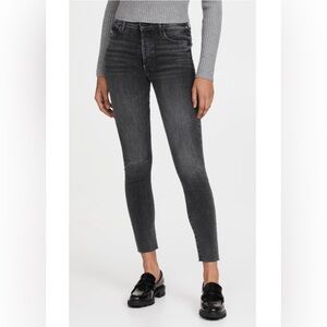 Mother The Stunner Frayed Ankle Friday the 13th Jeans 25